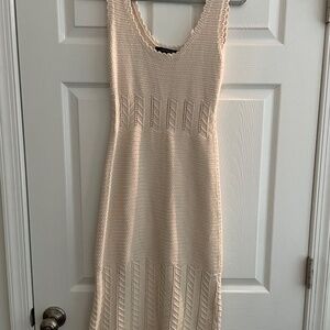 French Connection Nellis Cotton Crochet Dress